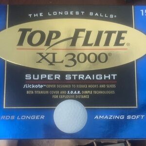 Top Flite XL 3000 Super Straight Golf Balls - White